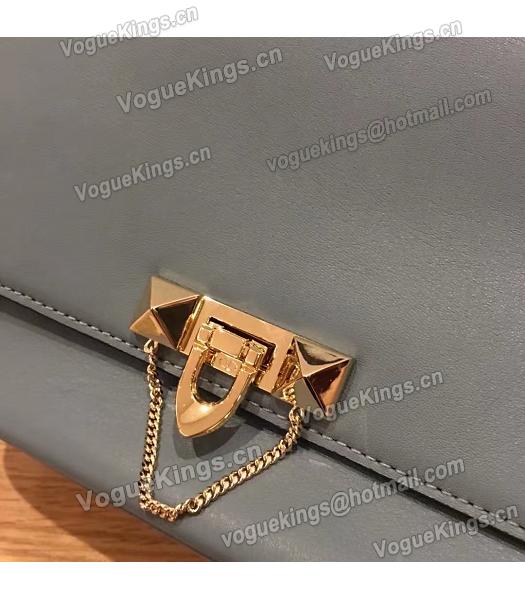 Valentino Demilune Blue Original Leather Small Tote Bag-6