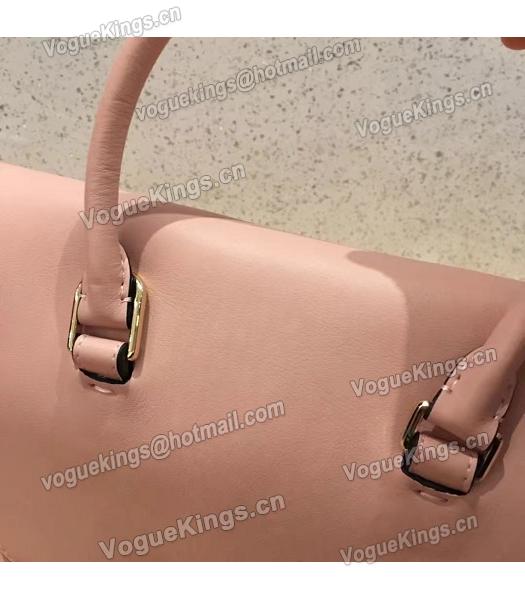 Valentino Demilune Pink Original Leather Small Tote Bag-1
