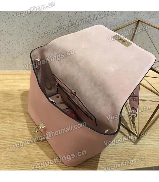 Valentino Demilune Pink Original Leather Small Tote Bag-3