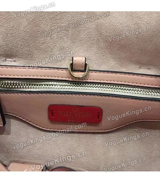 Valentino Demilune Pink Original Leather Small Tote Bag-5