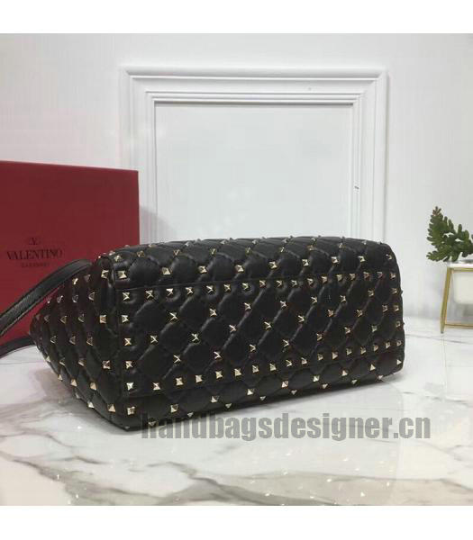 Valentino Garavani Rockstud Original Leather Bag Black-3