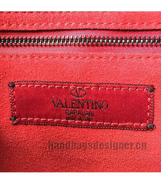 Valentino Garavani Rockstud Spike Original Burst Veins Bag Black-5