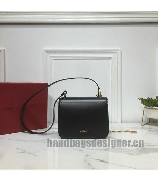 Valentino Garavani VSLING Black Original Leather 18cm Box Bag-1