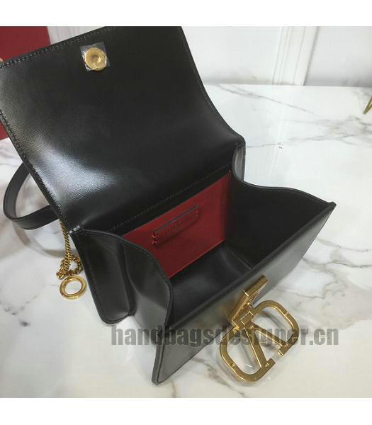 Valentino Garavani VSLING Black Original Leather 18cm Box Bag-3