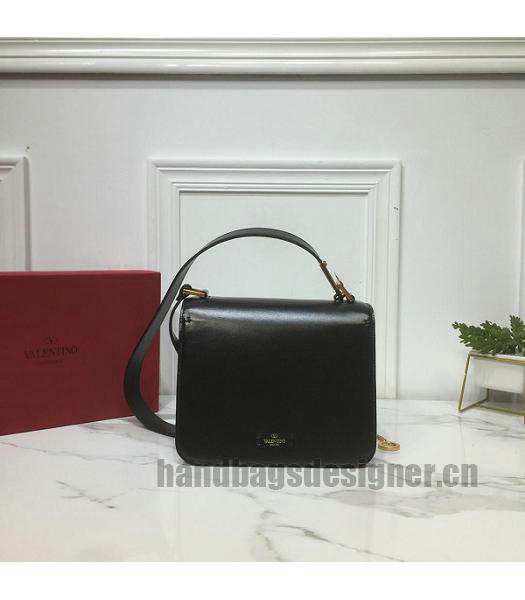 Valentino Garavani VSLING Black Original Leather 22cm Box Bag-1