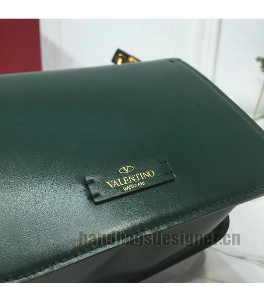 Valentino Garavani VSLING Green Original Leather 18cm Box Bag-2