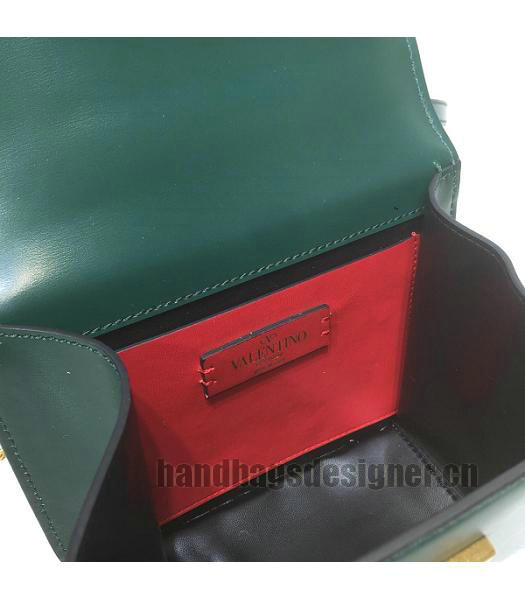 Valentino Garavani VSLING Green Original Leather 18cm Box Bag-5