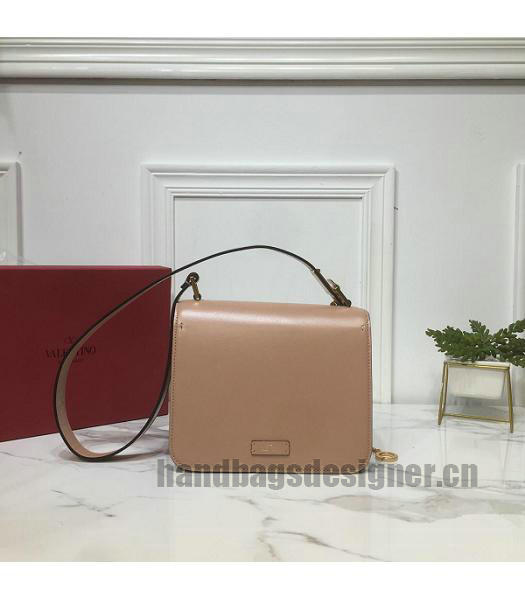 Valentino Garavani VSLING Nude Pink Original Leather 22cm Box Bag-1