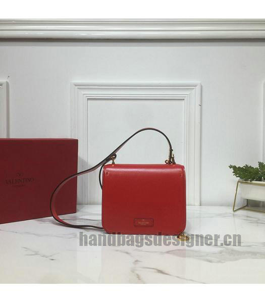 Valentino Garavani VSLING Red Original Leather 18cm Box Bag-1