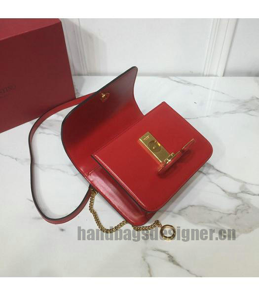 Valentino Garavani VSLING Red Original Leather 18cm Box Bag-2