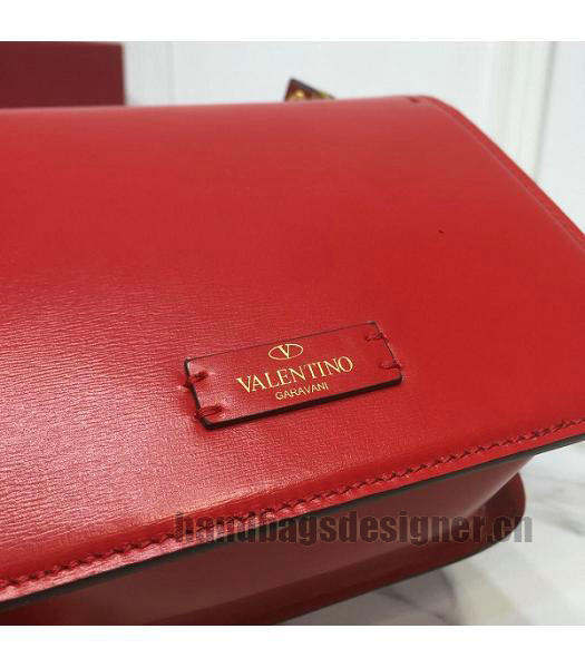 Valentino Garavani VSLING Red Original Leather 18cm Box Bag-6