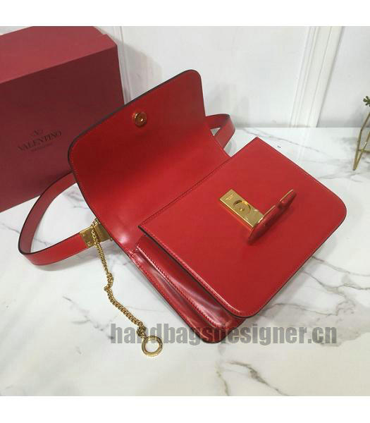 Valentino Garavani VSLING Red Original Leather 22cm Box Bag-2
