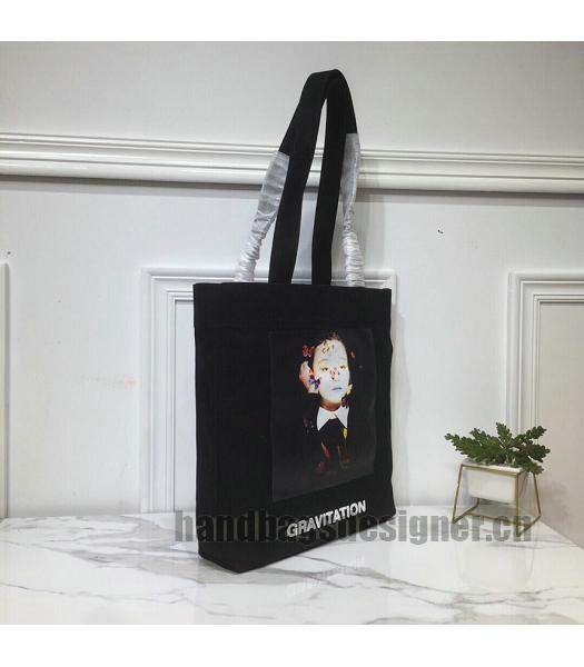 Valentino Original TKY Canvas Shopping Bag Black-1