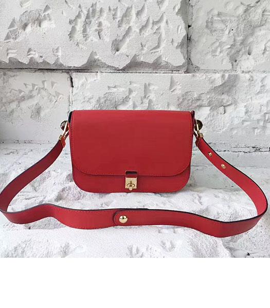 Valentino Red Original Leather Small Shoulder Bag