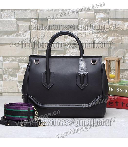 Versace 31cm Palazzo Empire Original Calfskin Leather Tote Bag Black-1
