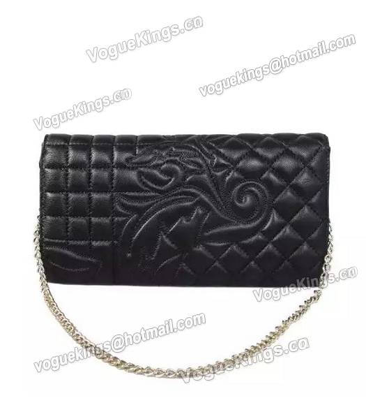 Versace Original Sheepskin Leather Shoulder Bag Black-2