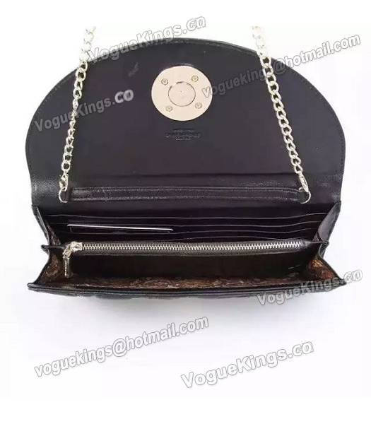 Versace Original Sheepskin Leather Shoulder Bag Black-5