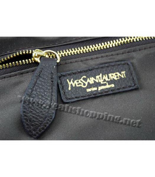 YSL New Tote Handbag Coffee Leather-6