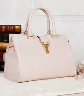 Yves Saint Laurent Birkin Tote Bag In Pink White Original Leather