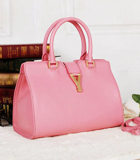 Yves Saint Laurent Birkin Tote Bag In Sakura Pink Original Leather