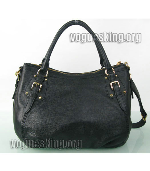 Yves Saint Laurent Bolso Mini Bag In Black Leather-1