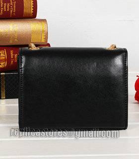 Yves Saint Laurent Monogramme Black Leather Mini Shoulder Bag-1