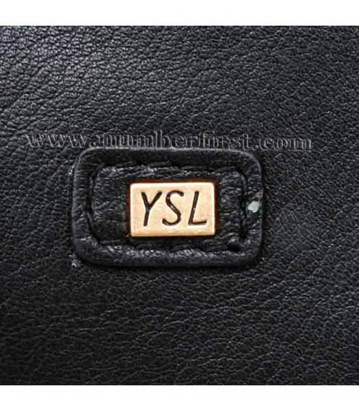 Yves Saint Laurent tote in Black Leather-4